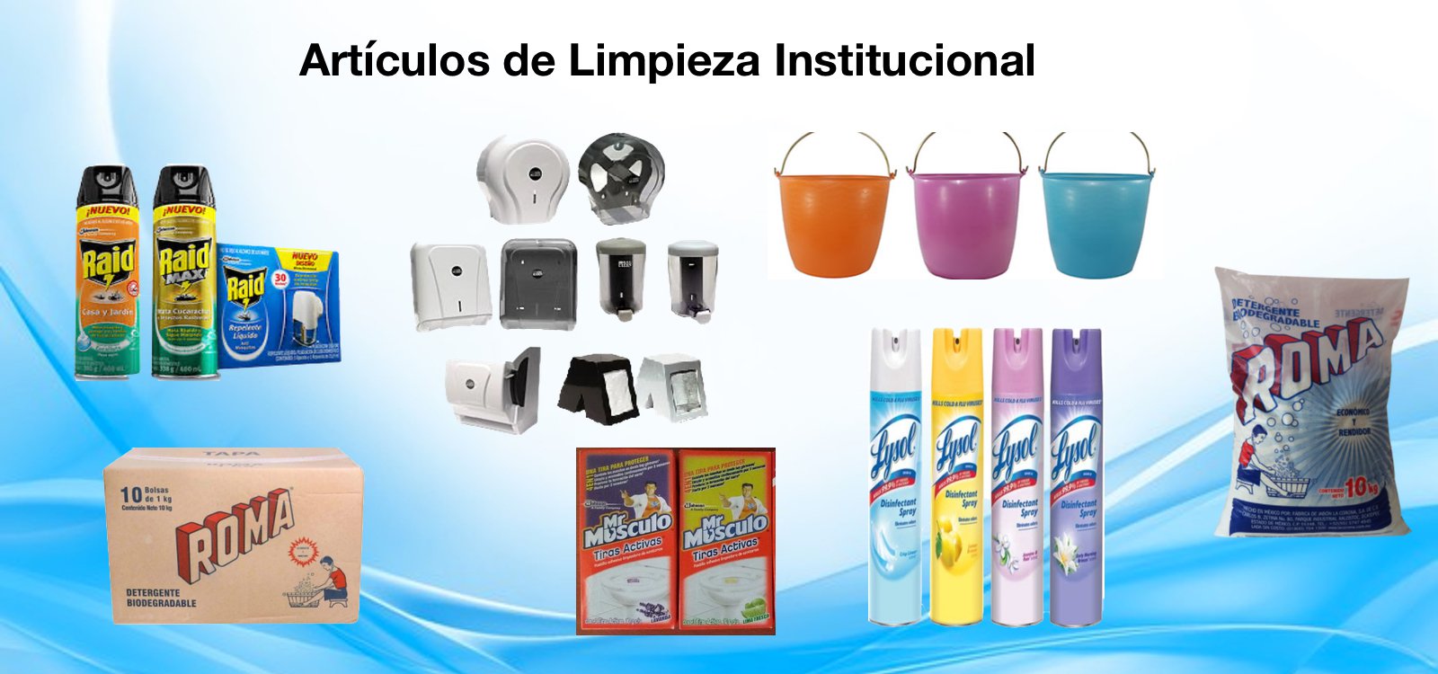 Artículos de Limpieza Institucional